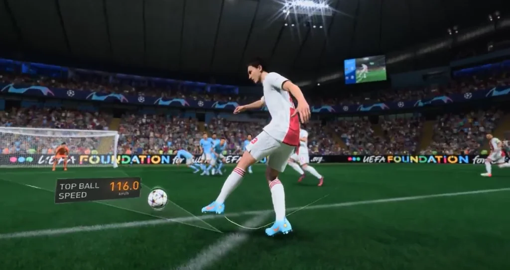 New power shot feature in FIFA 23