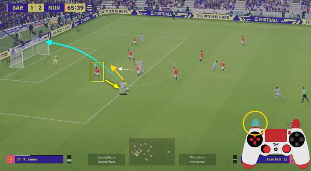 Player positioning in eFootball 2022 is very important