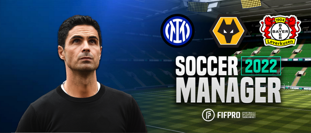 Inter Milan, Bayer Leverkusen & Wolverhampton Wanderers are licensed football clubs in Soccer Manager 2023