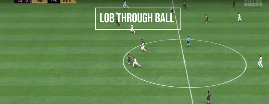 lob through ball pass in FIFA 22