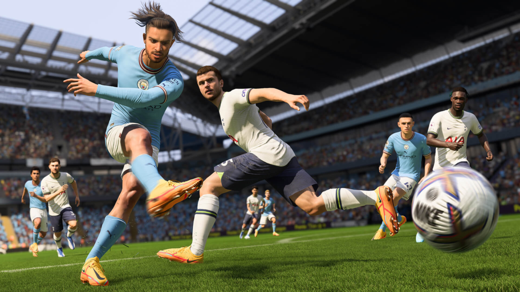 Jack Grealish in FIFA 23 game