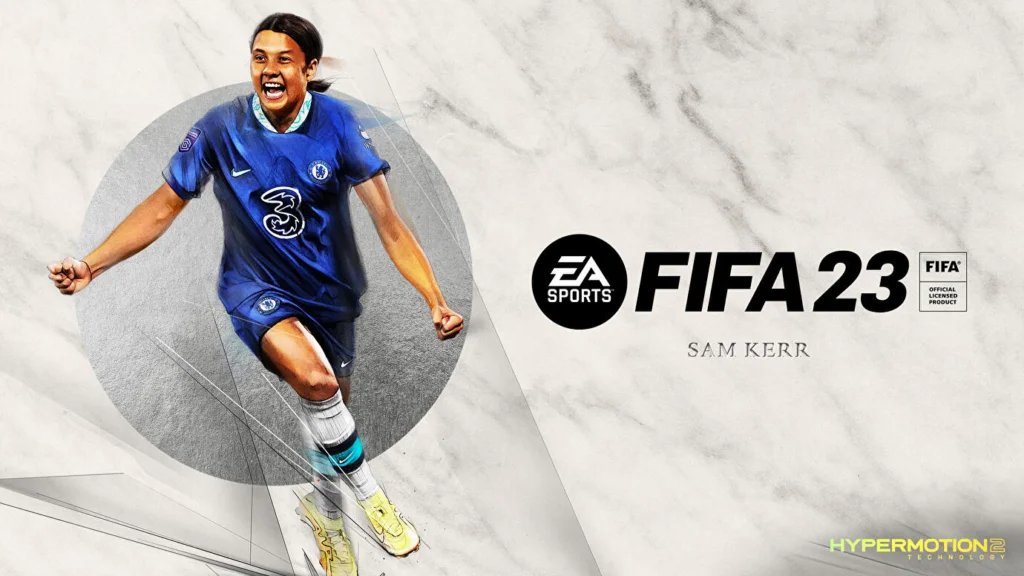 Sammy Kerr is the cover star of EA Sports FIFA 23 standard edition in Australia and New Zealand