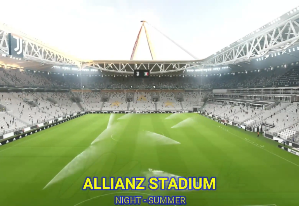 Allianz Stadium in eFootball 2022