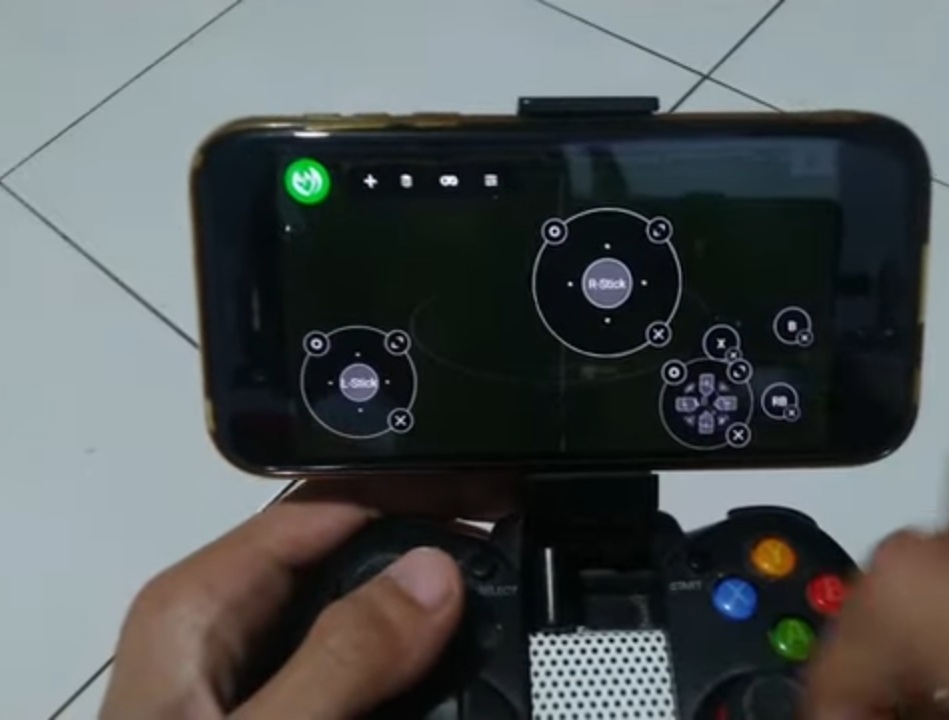 Default Gamepad Settings for eFootball 2022 mobile controller