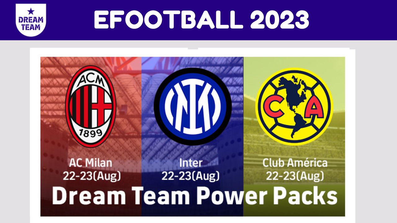 eFootball 2023 adds friendly matches and new packs for Dream Team