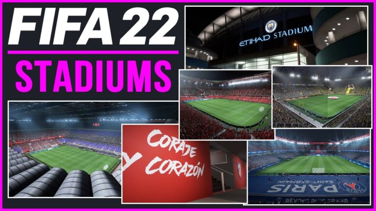 FIFA 22 Stadiums—MLS, EPL, La Liga, Ligue 1, and More