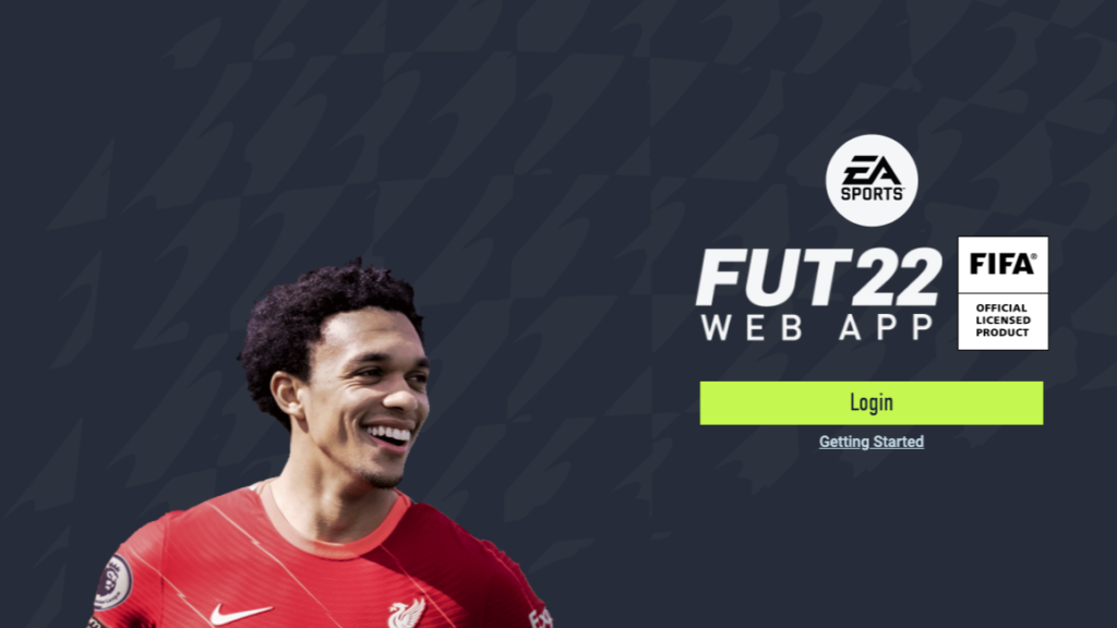 Trent Arnold as cover for FIFA 22 Web App
