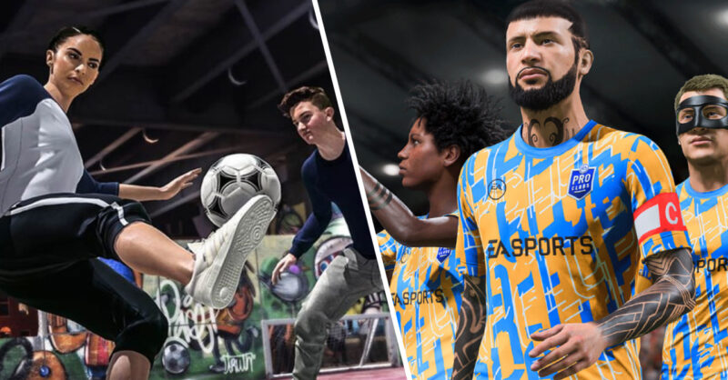 Pro Clubs mode and VOLTA Football mode in FIFA 23