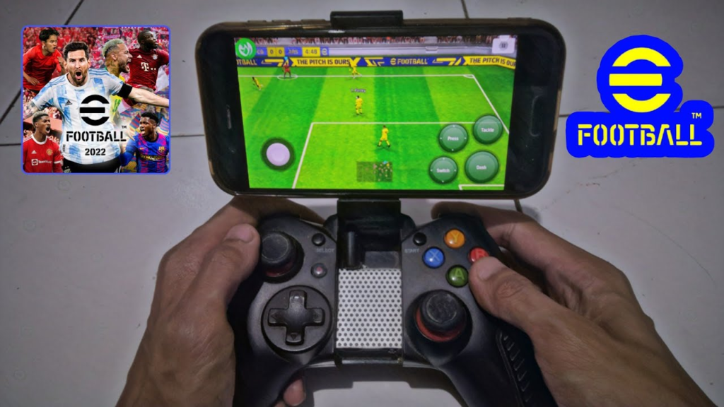 Play eFootball 2022 Mobile with a Controller
