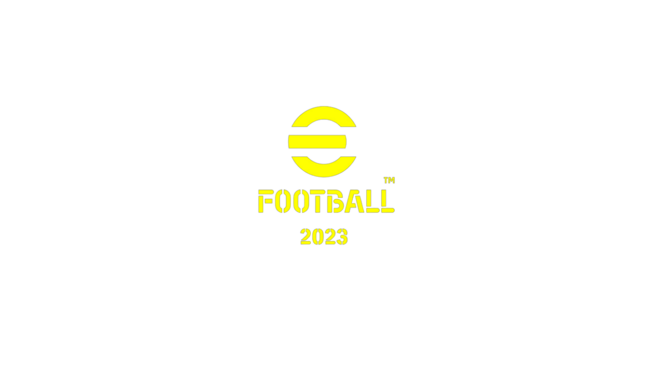 eFootball 2023 Gold Logo transparent background