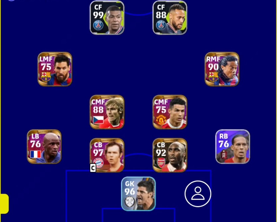 4-4-2 formation in eFootball 2023