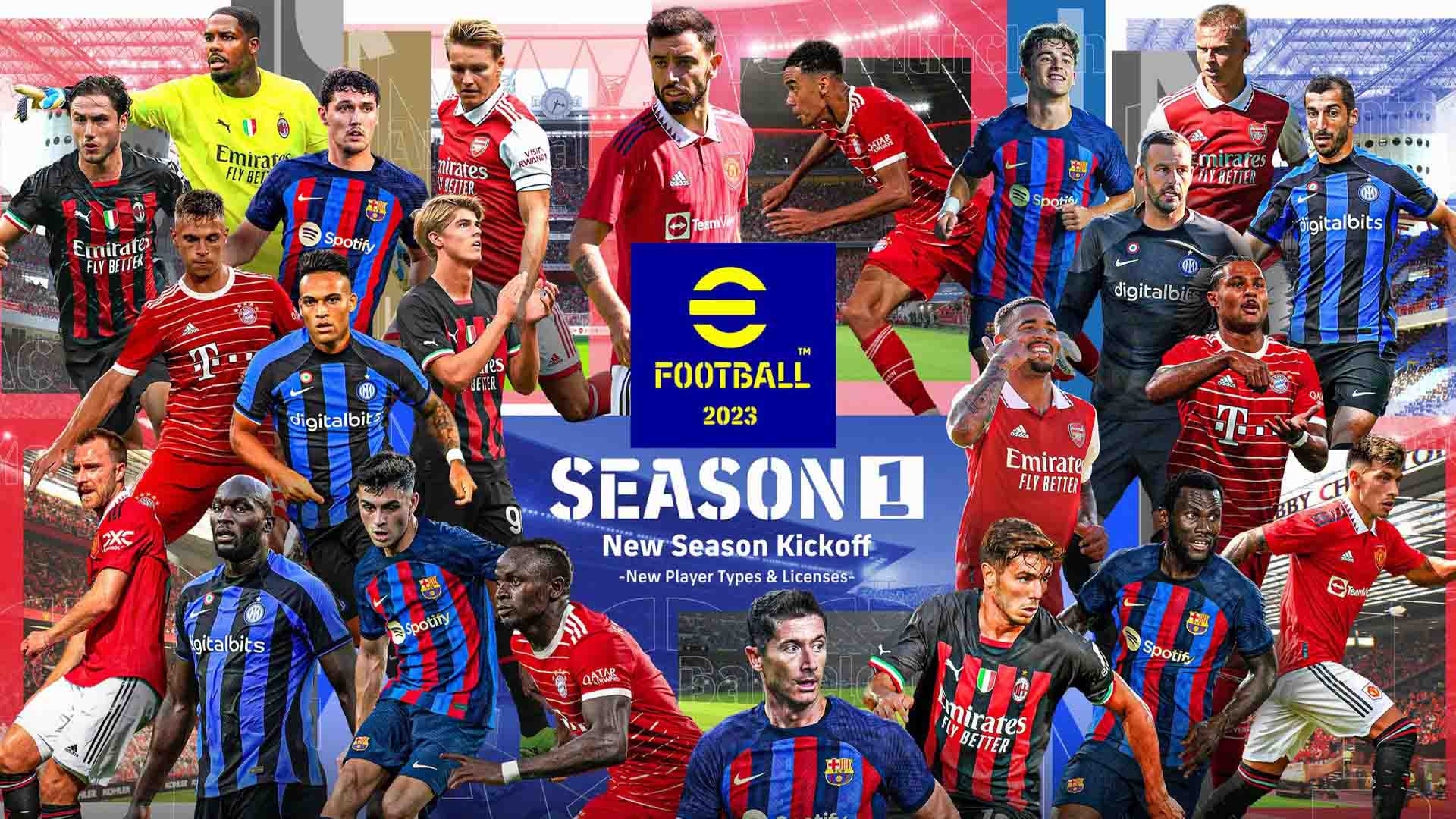 eFootball 2023 Season 1 Cover Art