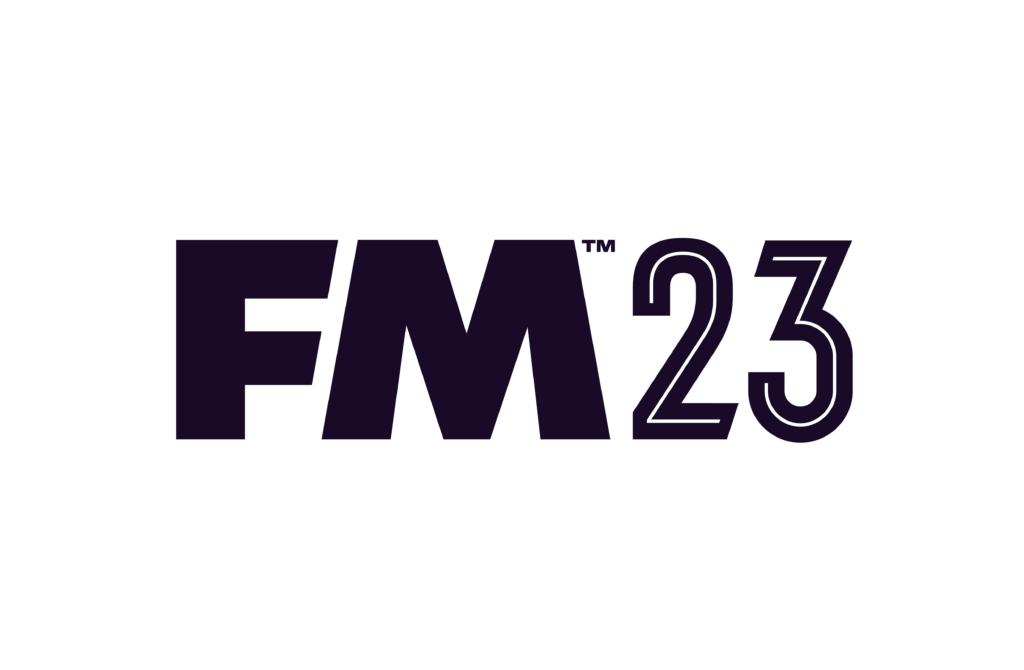 Purpled FM23 Stamp Logo with Light Texture in Transparent Background
