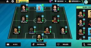 A formation filled with top players in Dream League Soccer 2023