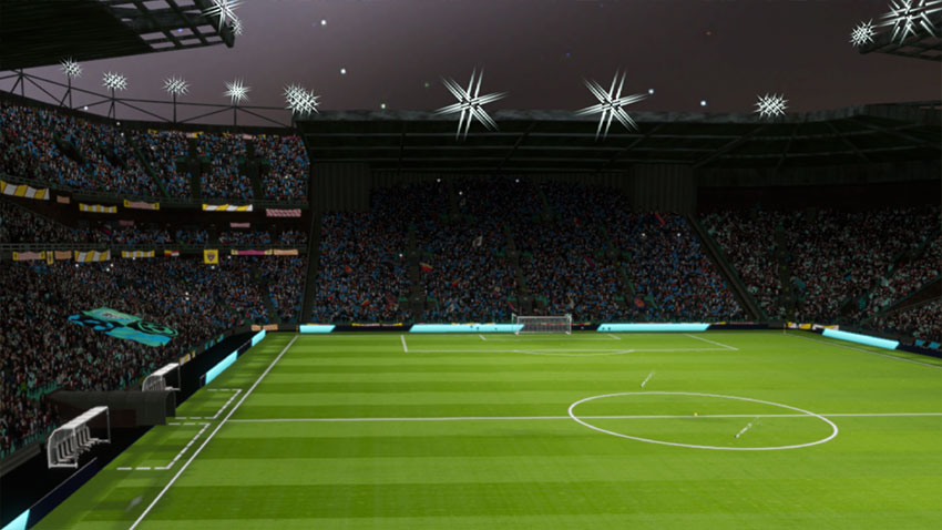 Stadium view in Dream League Soccer 2023