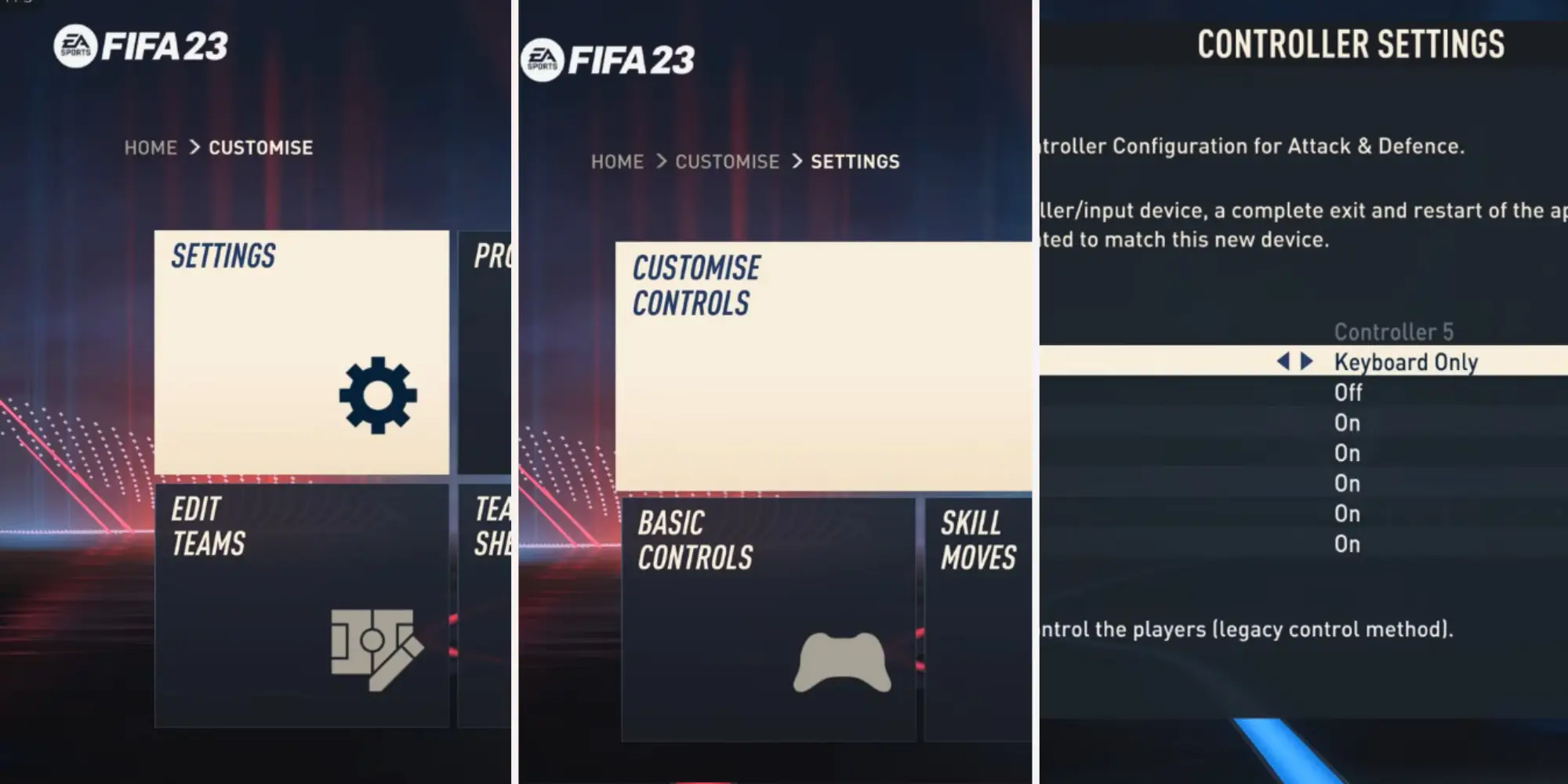 A guide on Best FIFA 23 Keyboard Controls settings