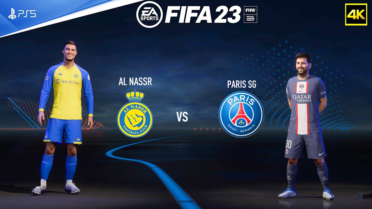 Al Nassr vs PSG in FIFA 23