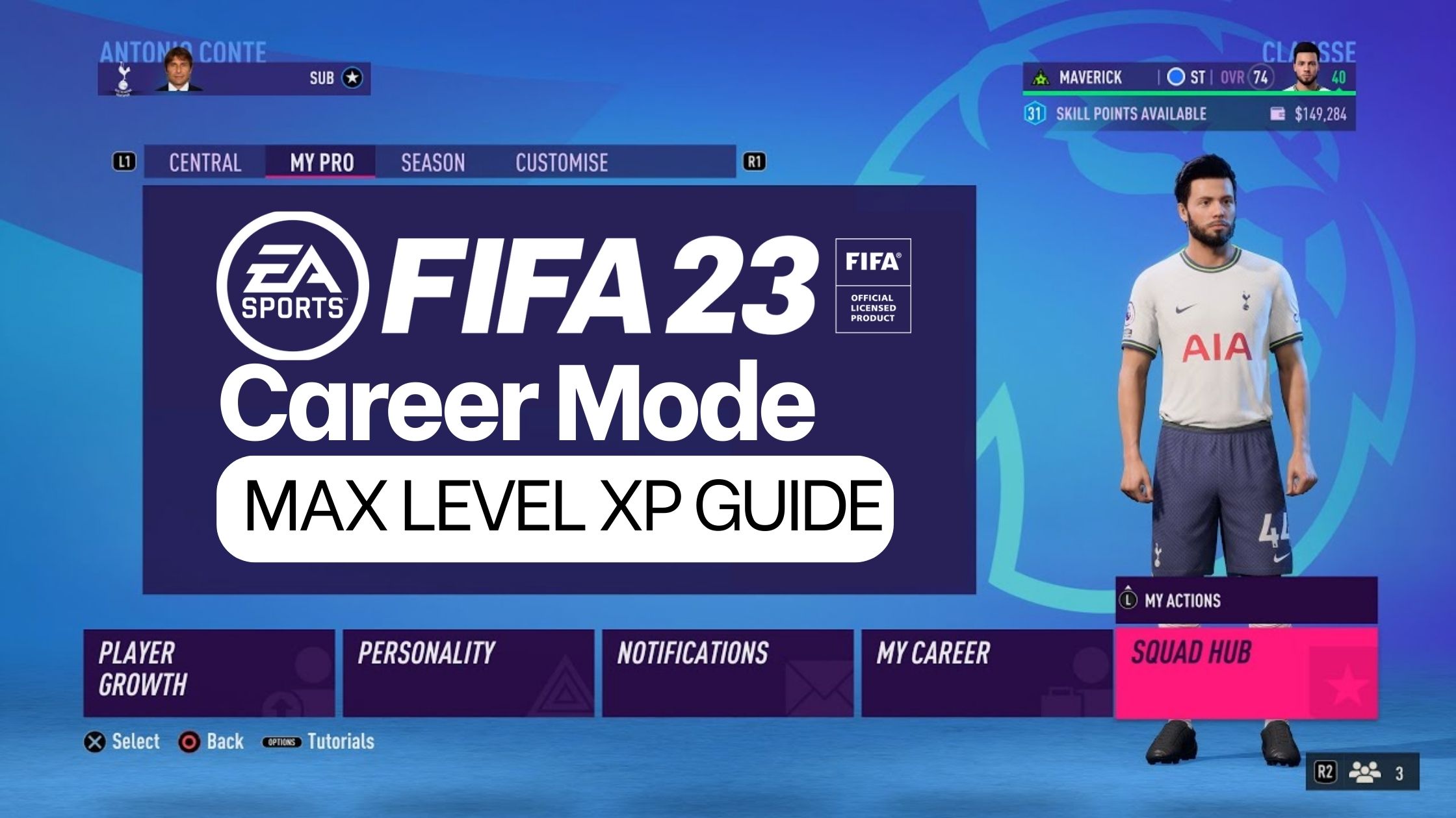 How to Quickly Level Up FIFA 23 XP Career Mode