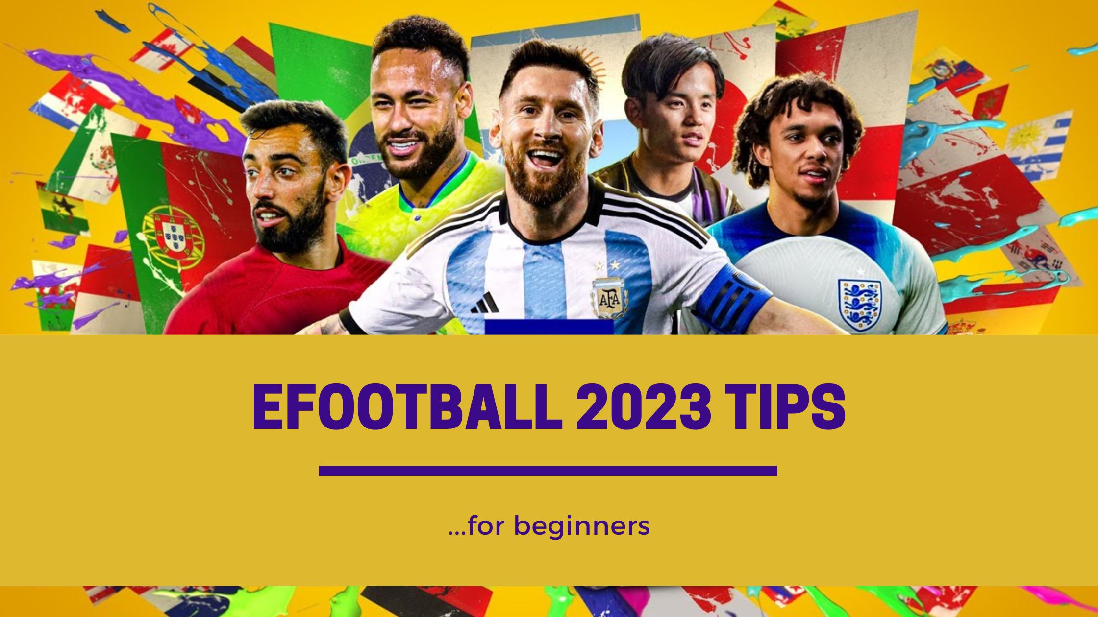 eFootball 2023 Tips for beginners