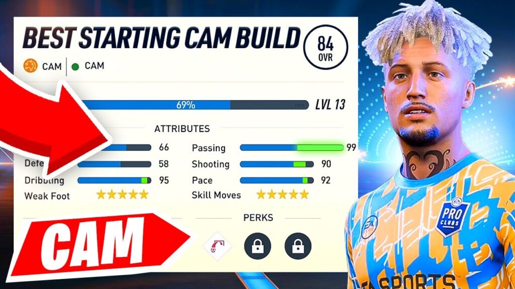 Central Attacking Midfielder FIFA 23 XP Build