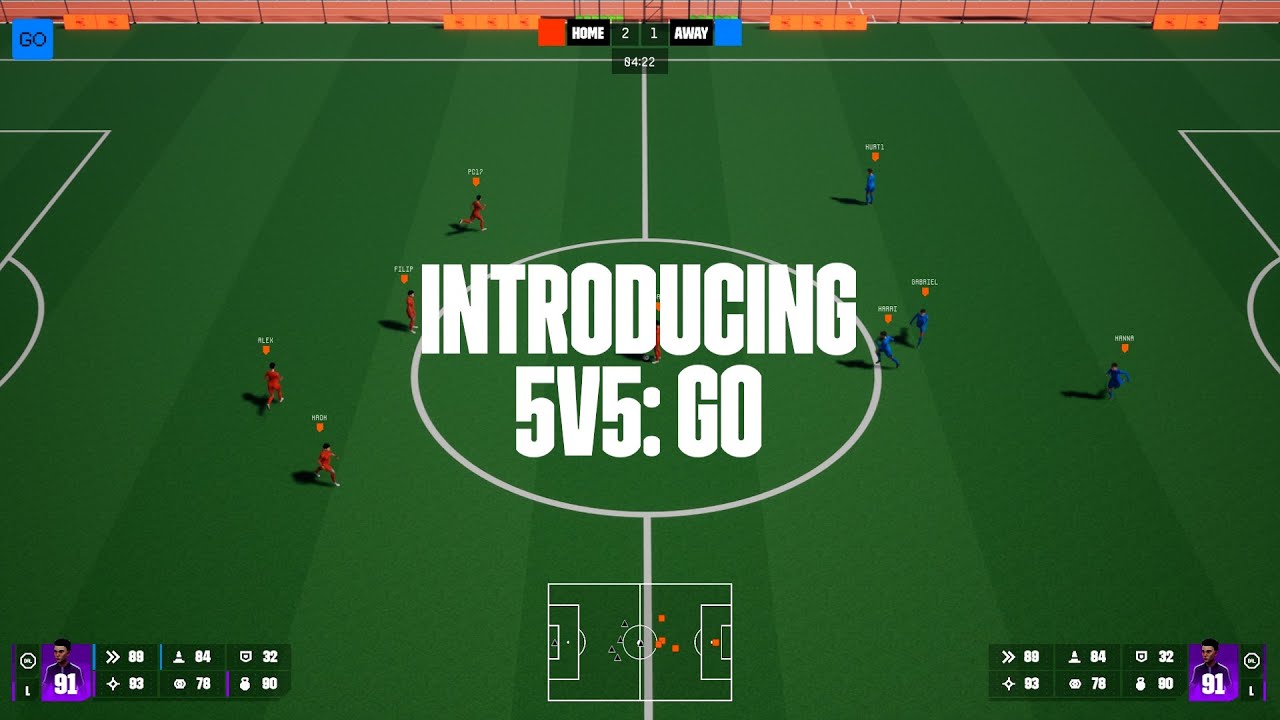 New 5v5 Game Mode 'Go Go' in Goals