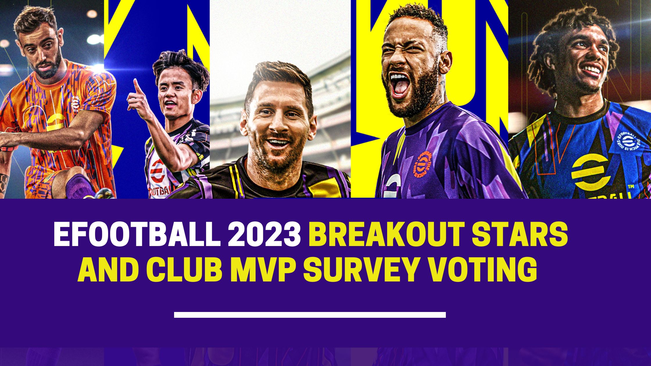 "English League" Club MVP and 2023 Breakout Stars "Asian Player" Survey in eFootball 2023