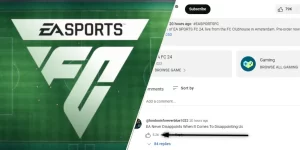 Thousands of fans are criticize FC24 at official livestream reveal