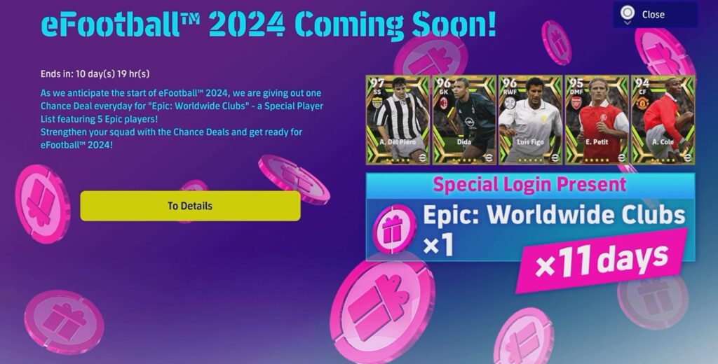 eFootball 2024 Campaign and Rewards