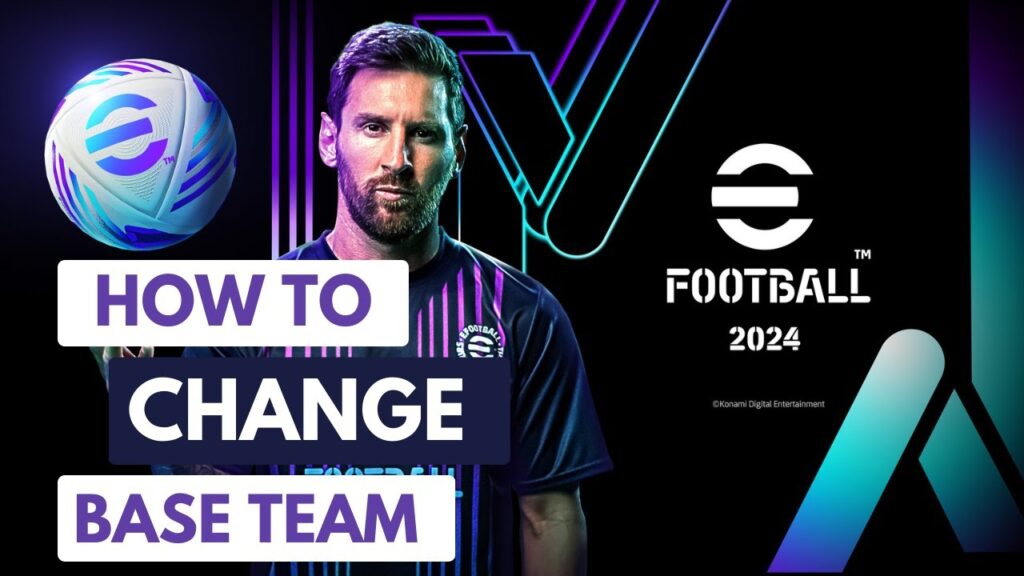 How To Change Your Base Team on eFootball 2024 (PC, Xbox, and PlayStation)