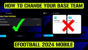 Read more about the article How To Change Your Base Team in eFootball 2024 Mobile (Andriod and iOS)
