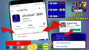 iOS and Andriod device compatibility for eFootball 2024 Mobile