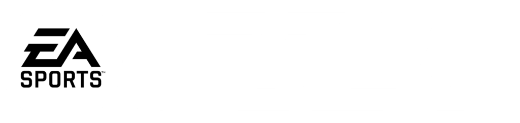fc 24 logo colour white on a black background