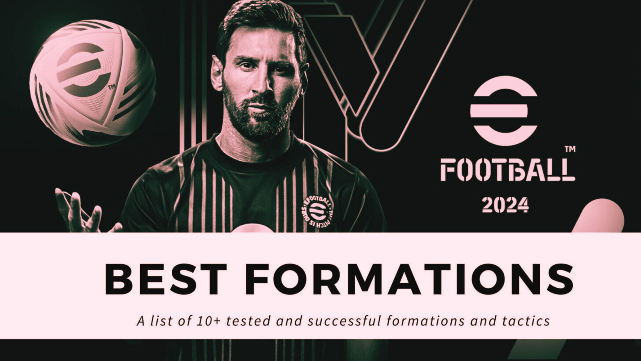 eFootball 2024 Best formations