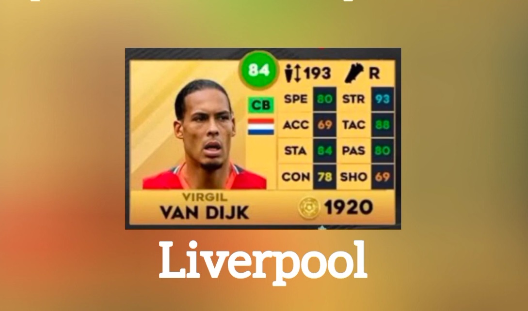 Virgil van Dijk is DLS 23 best defender