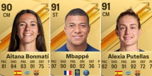 Top three FC 24 Highest Rated Players