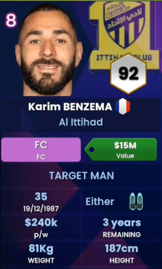 Benzema in SM24