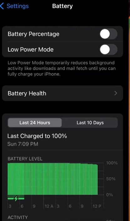 eFootball 2024 Mod iPhone Setting on battery