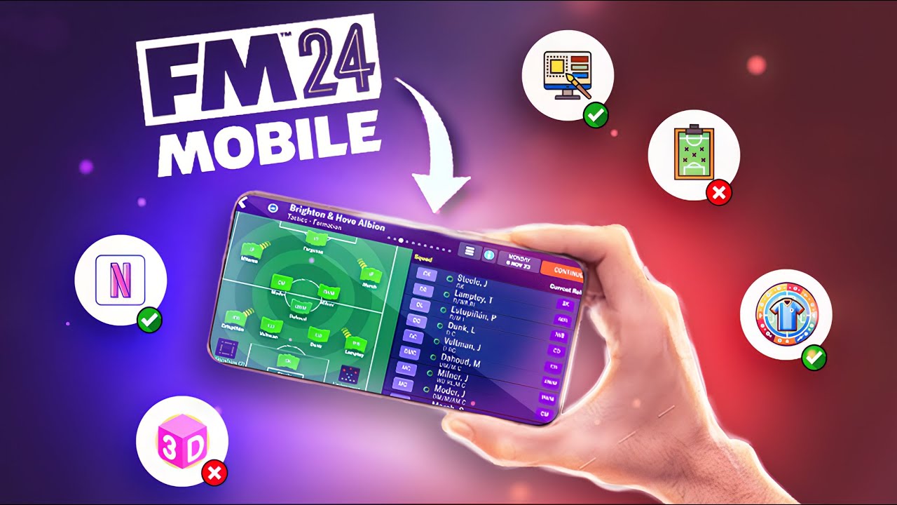 Review of Football Manager 2024 Mobile
