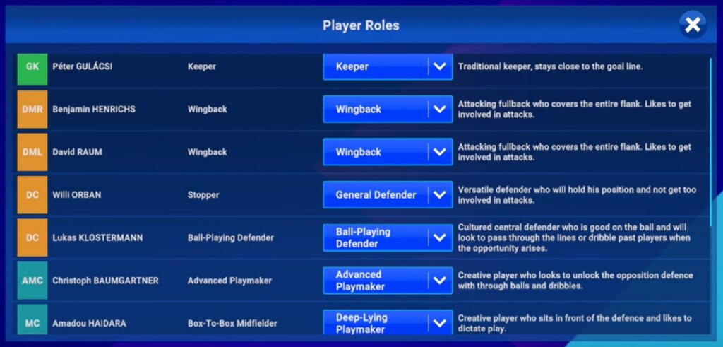 SM25 4 3 3 Formation player roles 1