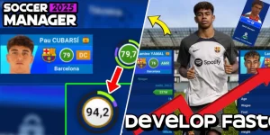 ways to train players fast in SM25