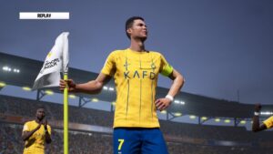 Al-Nassr FC cristiano ronaldo celebration in eFootball 2025